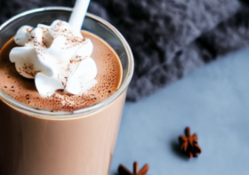 Prøv varm kakao med protein